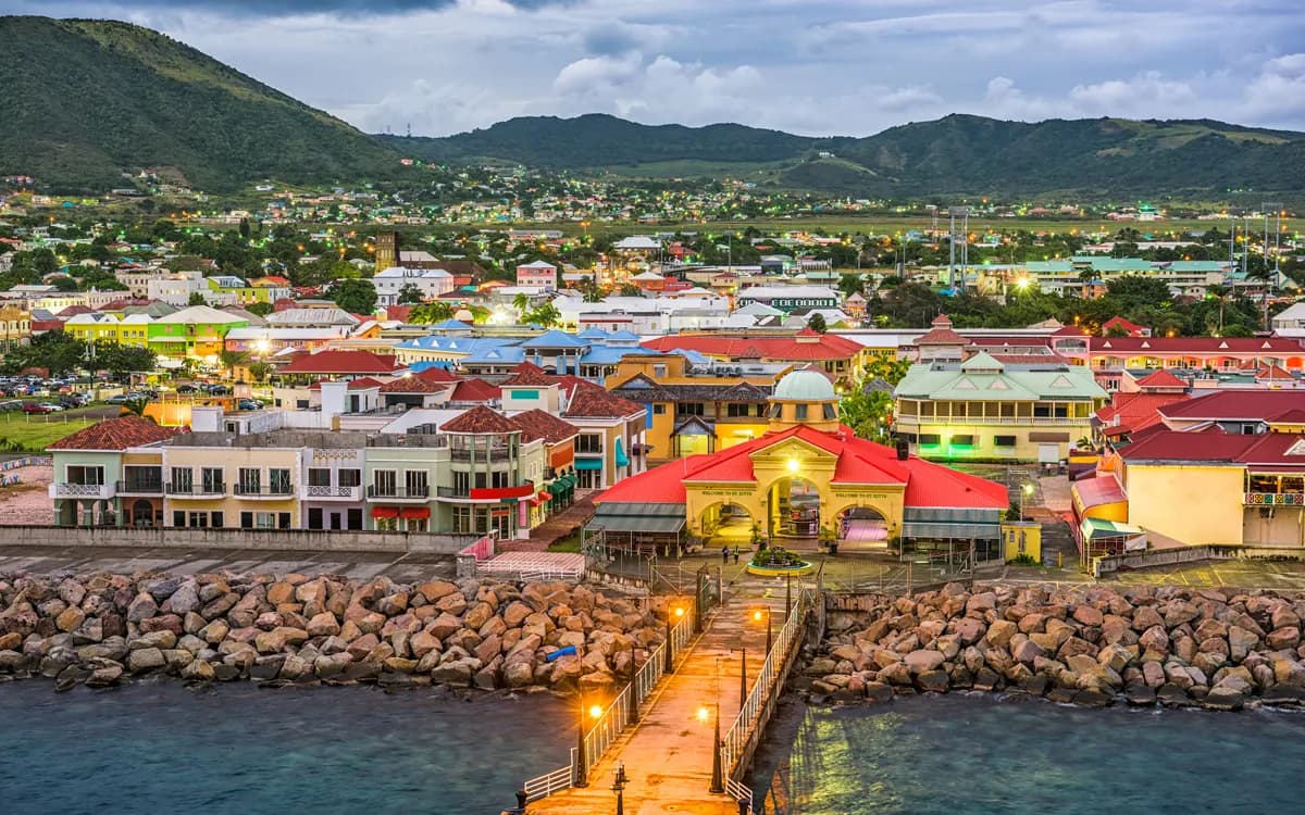 Basseterre St Kitts cruise port