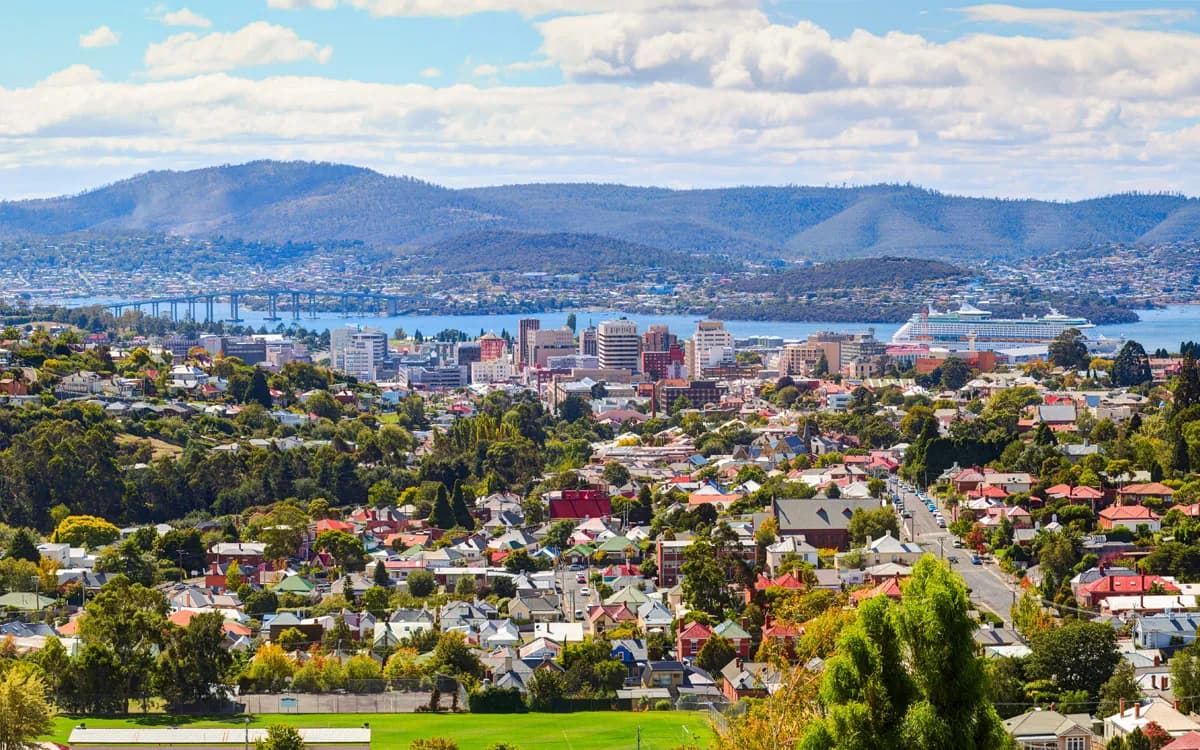 Hobart cruise port