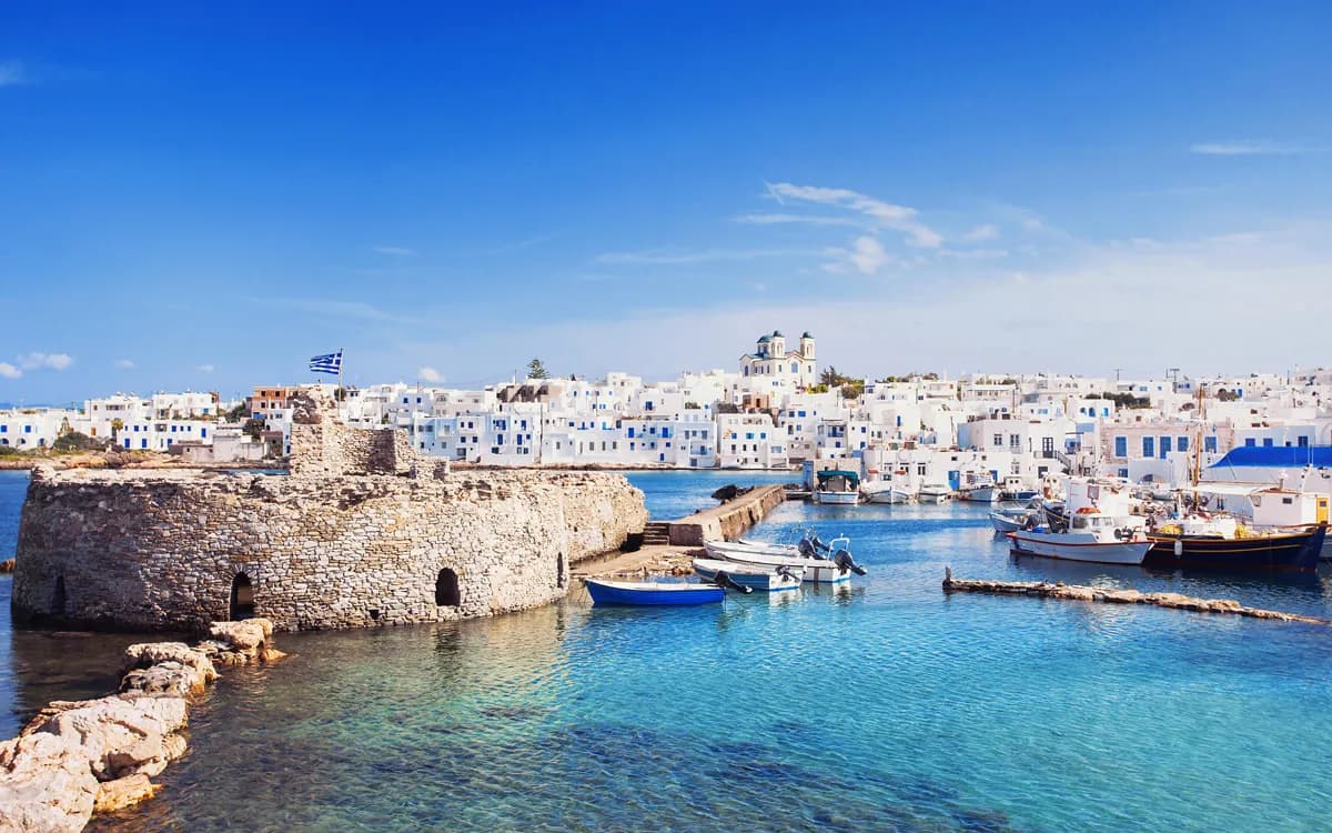 Paros Island cruise port