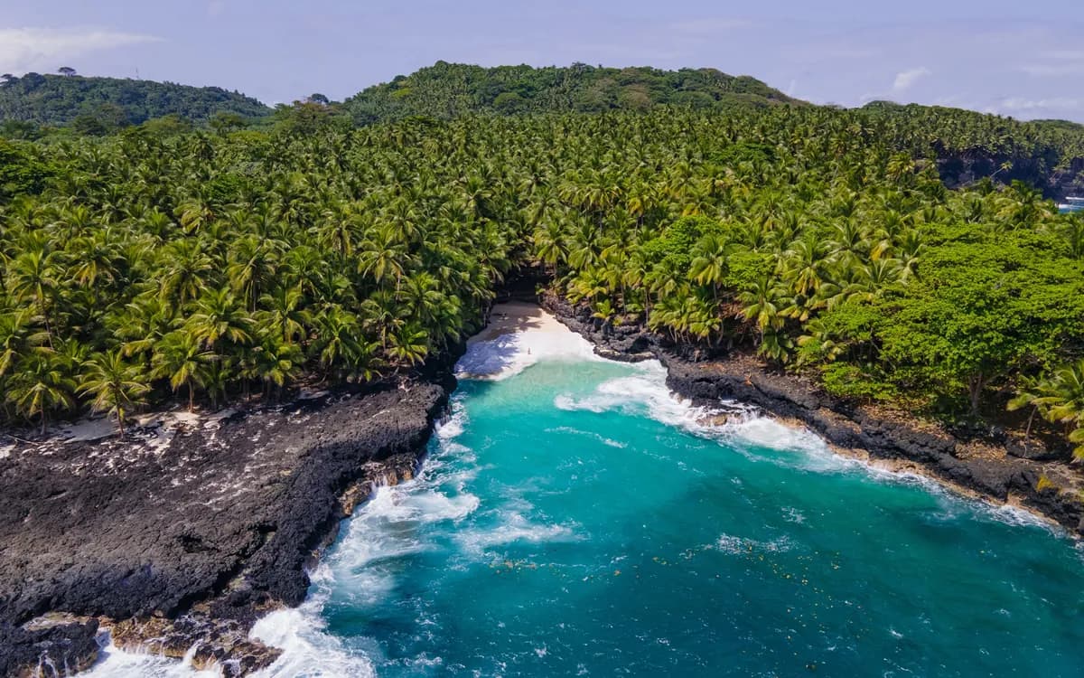 Sao Tome Island cruise port