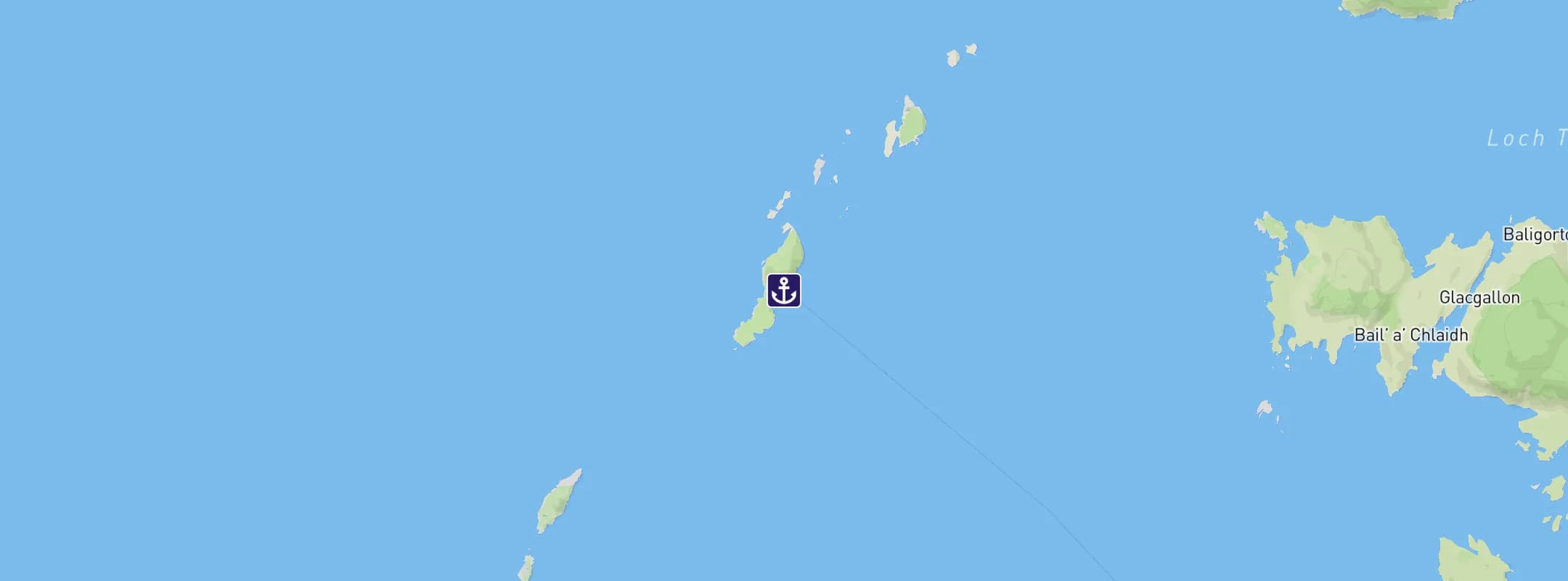 Map of Lunga Island
