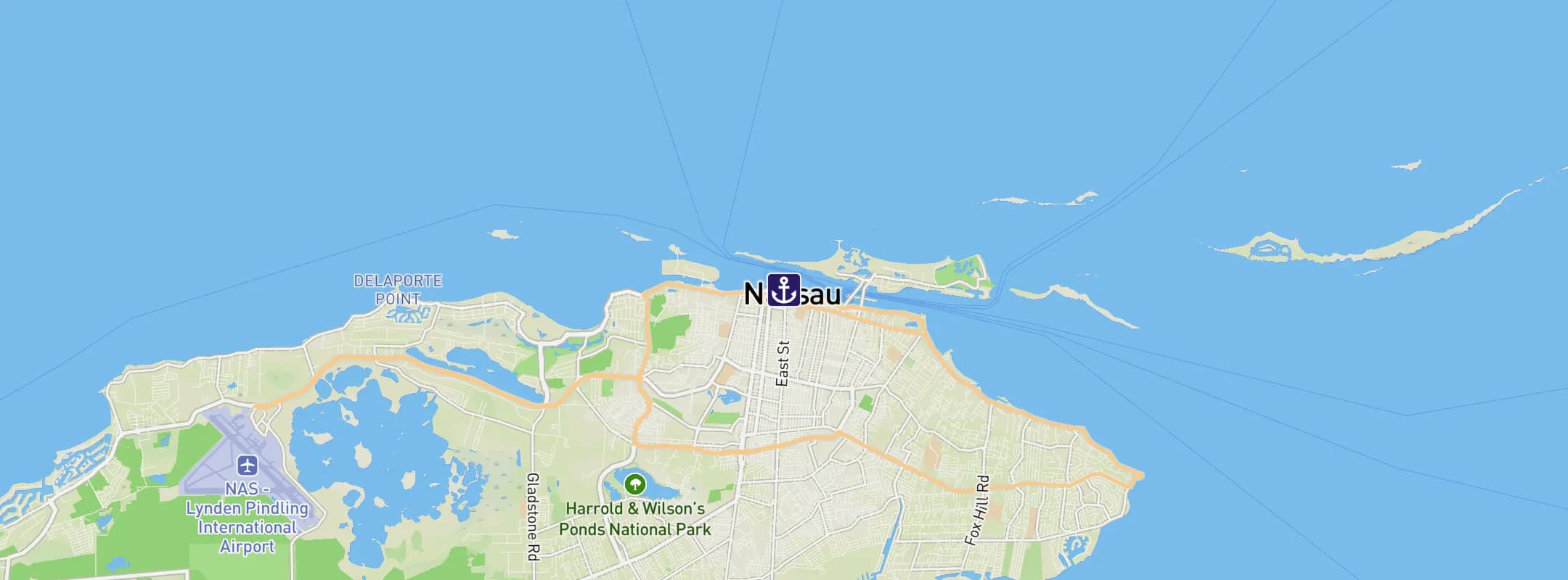 Map of Nassau
