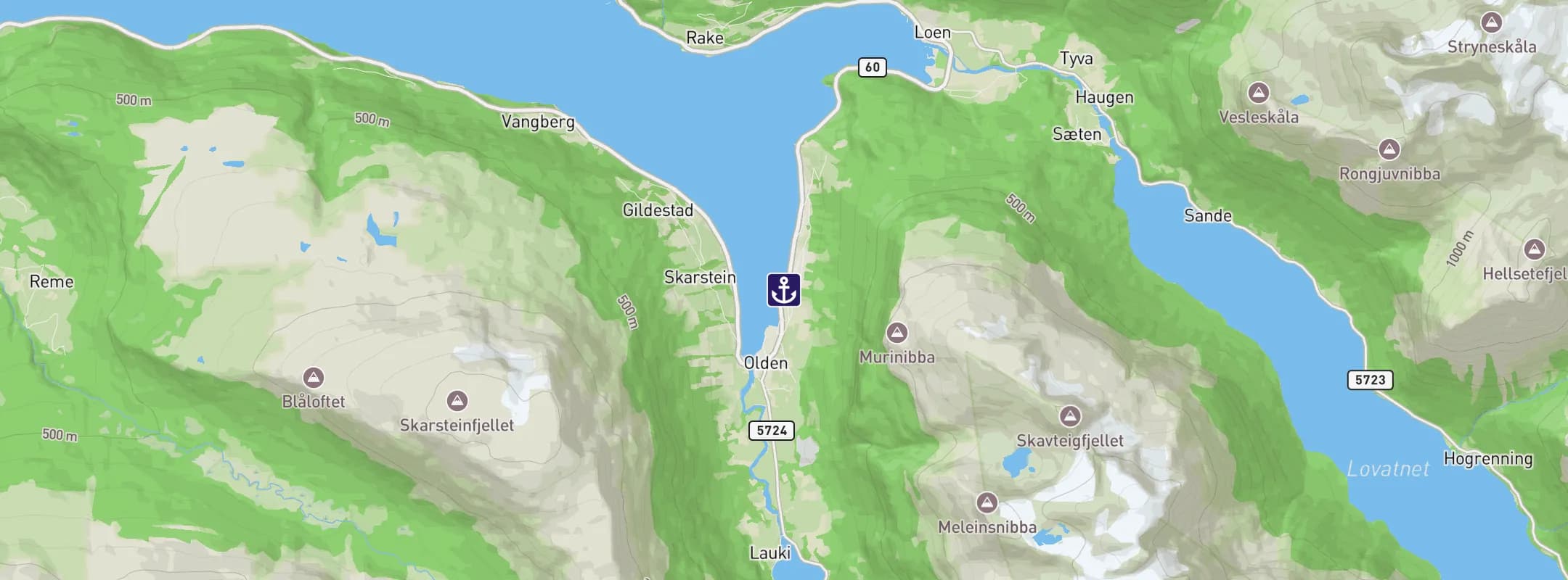 Map of Olden