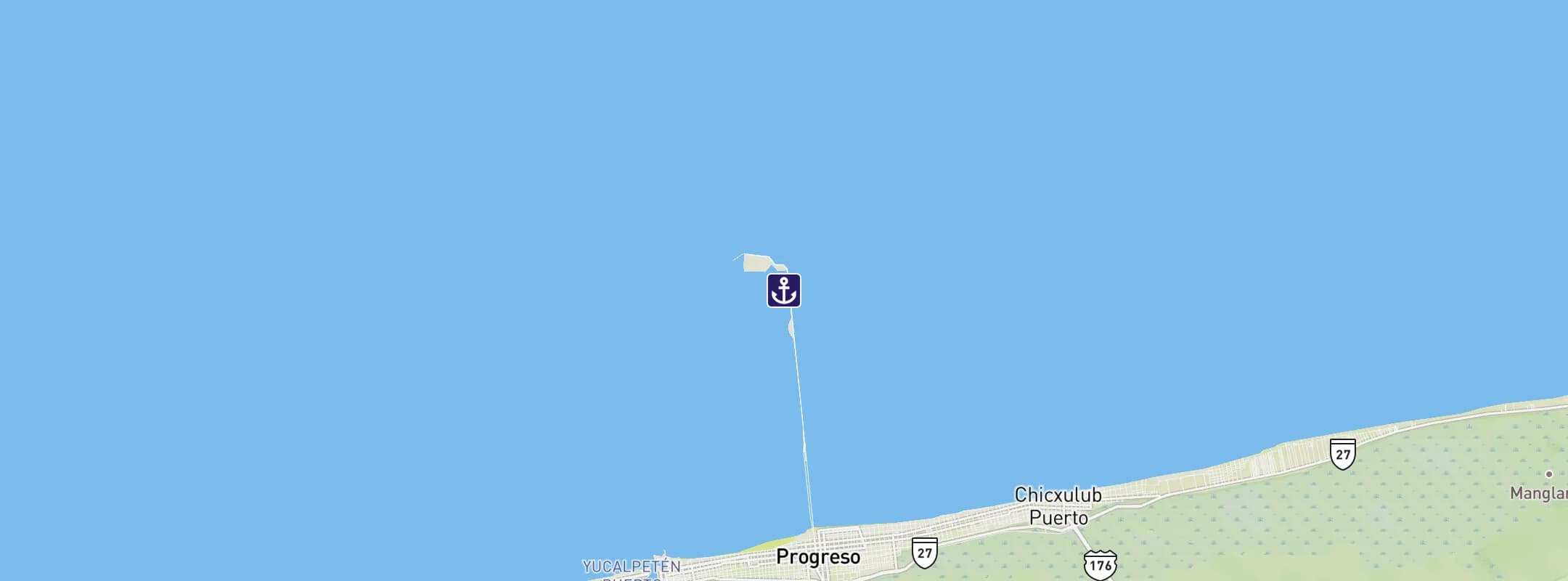 Map of Progreso