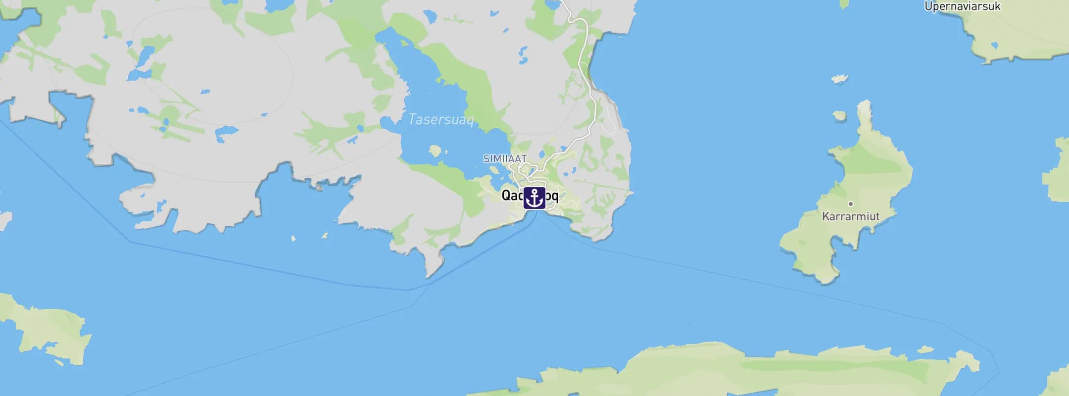 Map of Qaqortoq