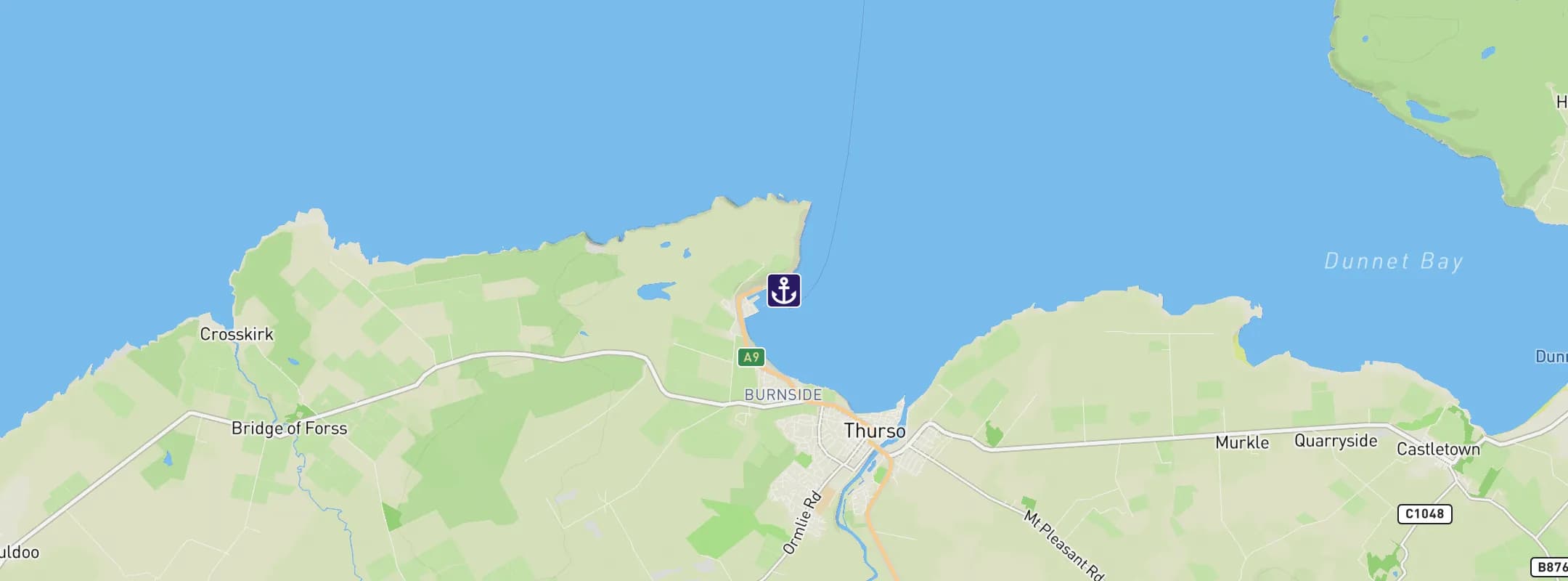 Map of Scrabster
