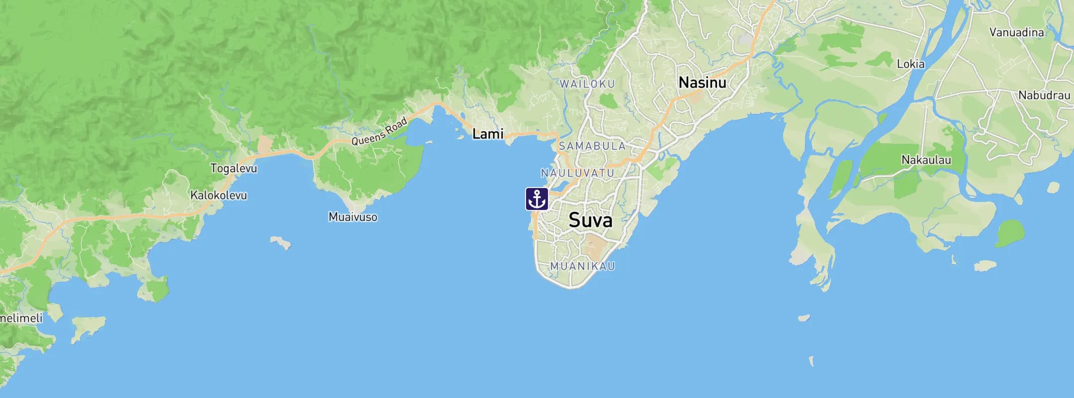 Suva cruise port