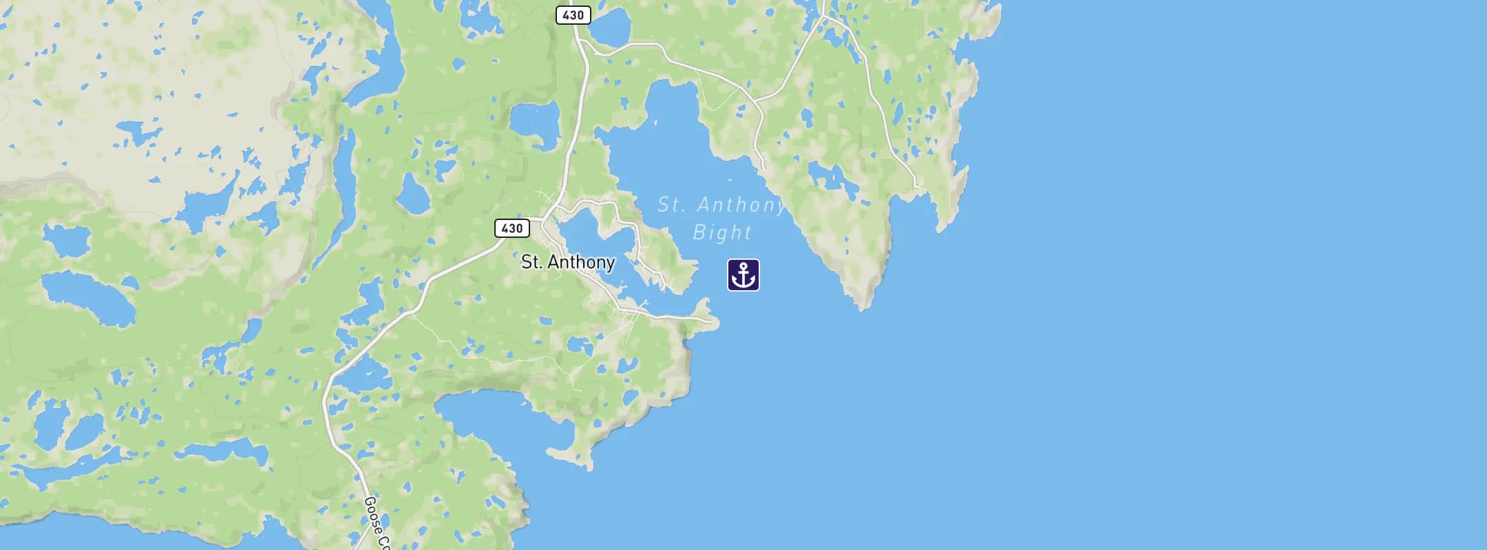 St Anthony NL cruise port