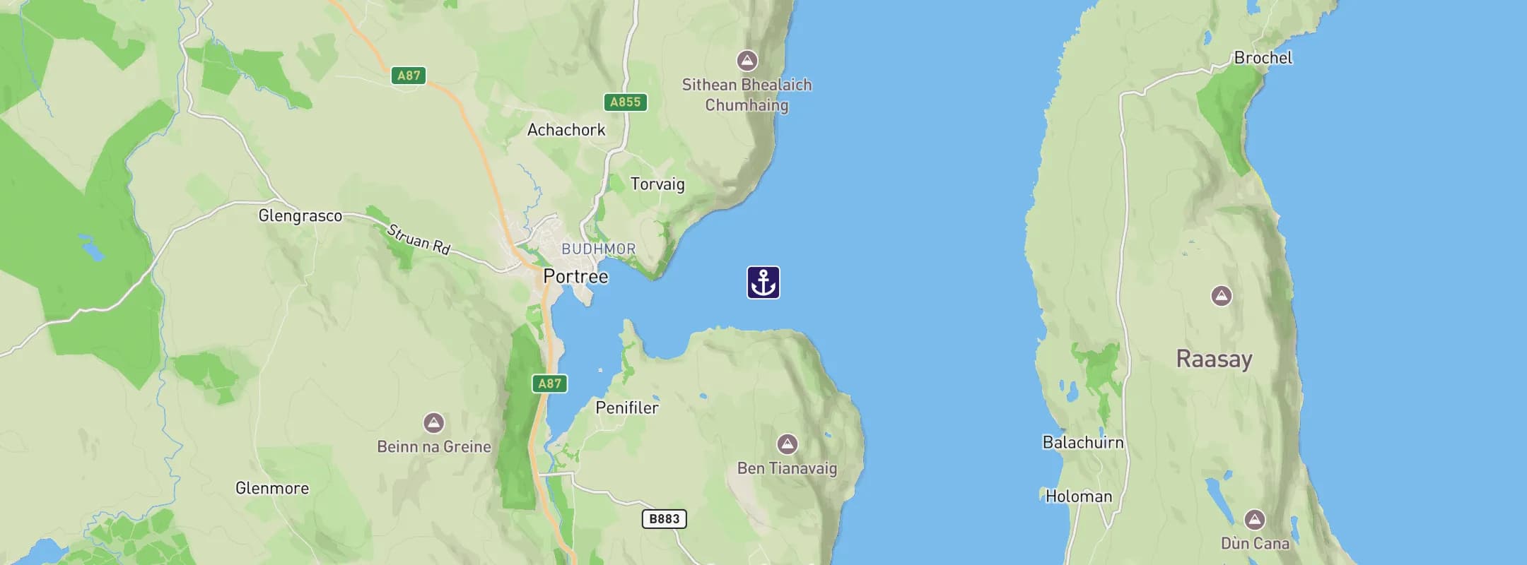 Isle of Skye cruise port