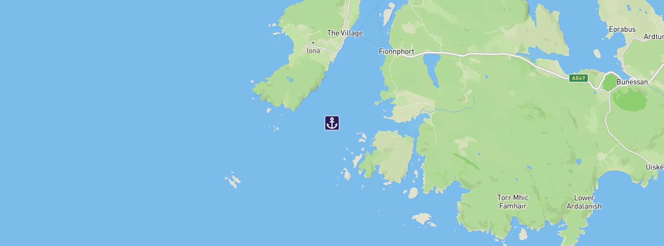 Isle of Iona cruise port