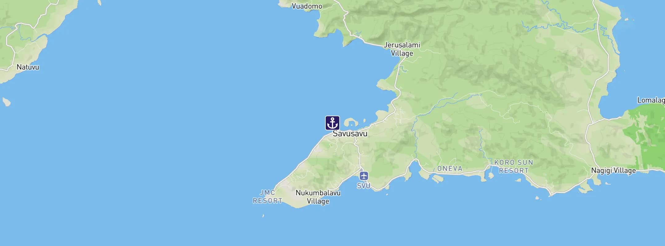 Savusavu cruise port