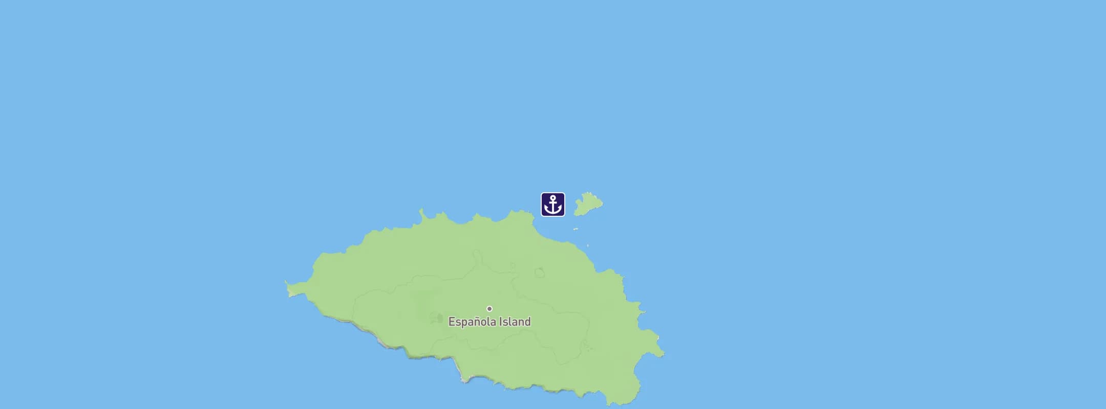 Map of Isla Gardner