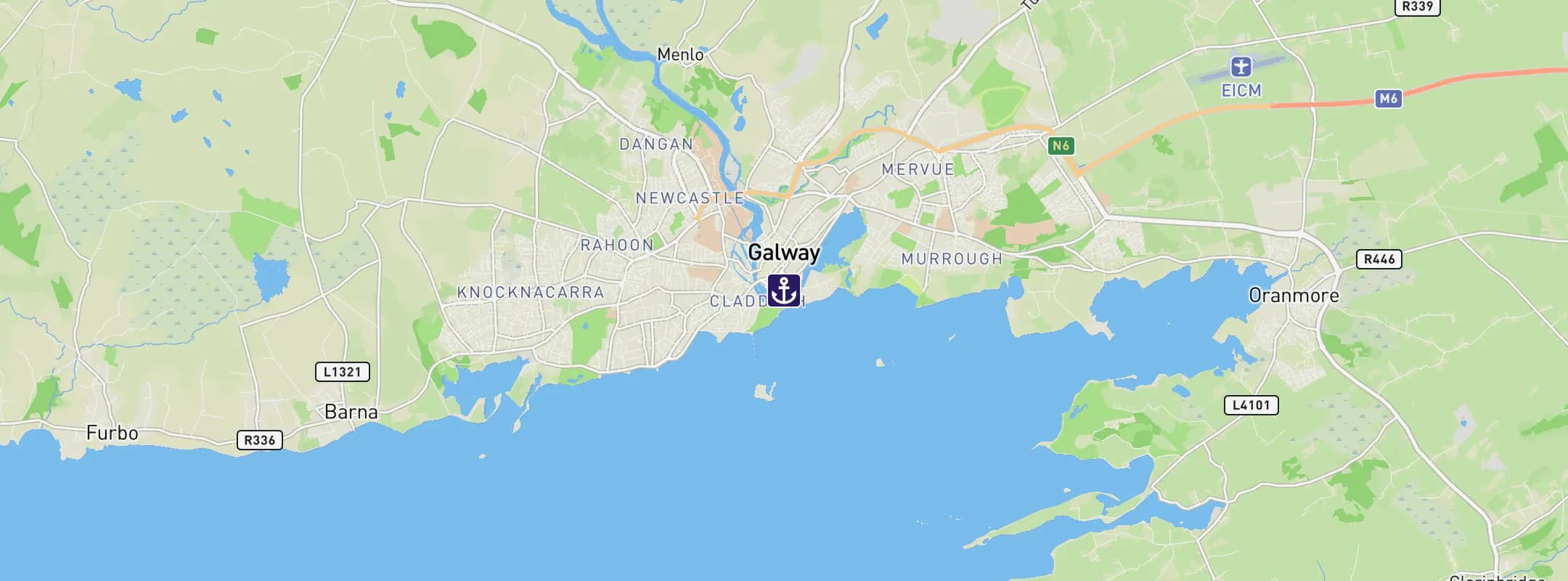 Map of Galway