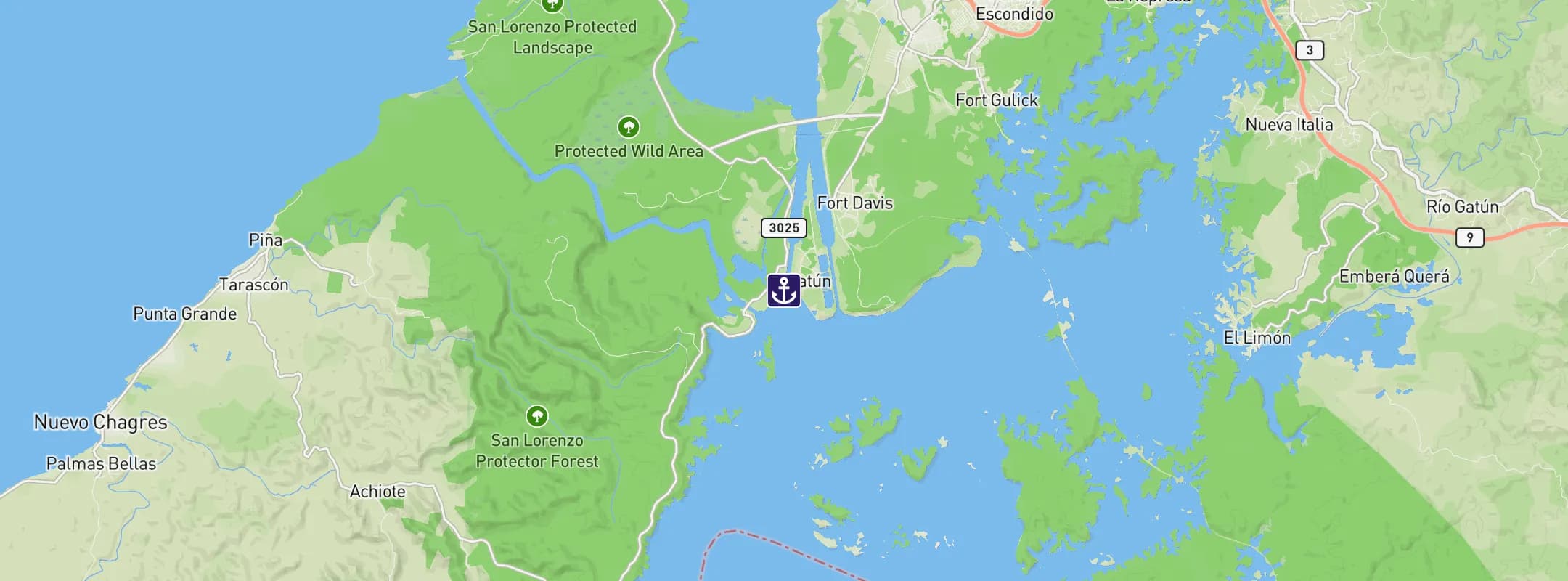 Gatun Lake Panama Canal cruise port