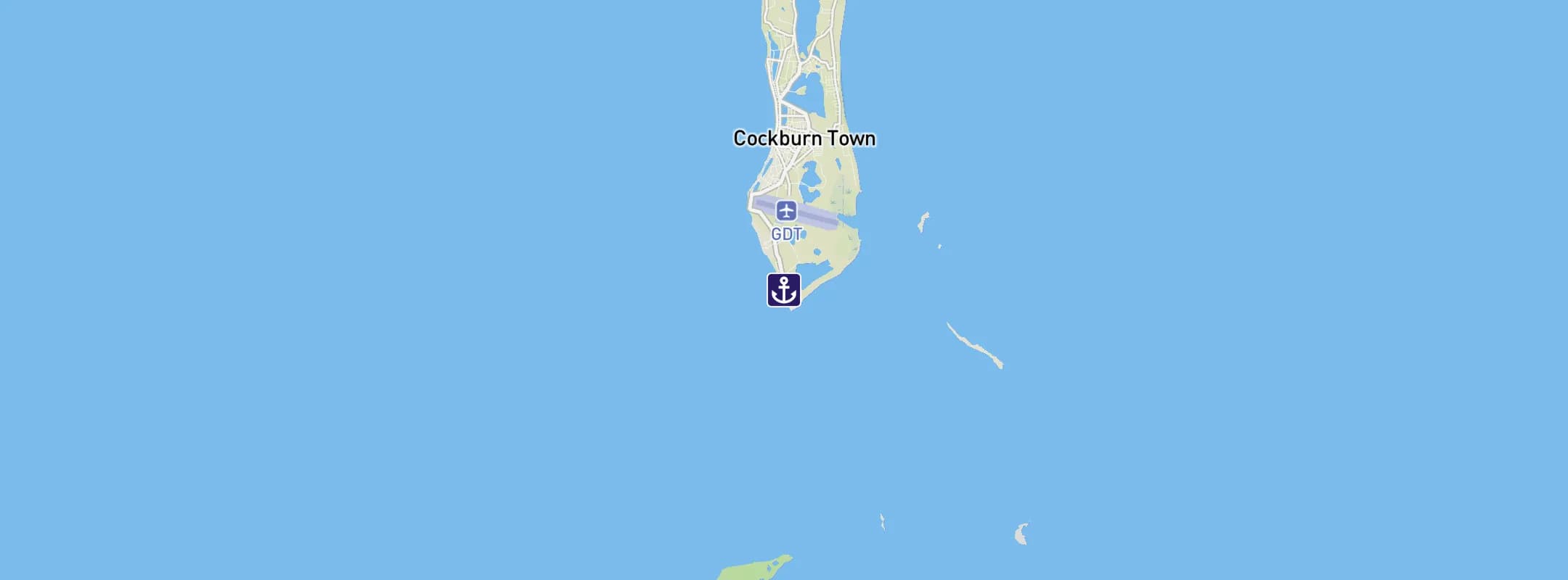 Map of Grand Turk Island