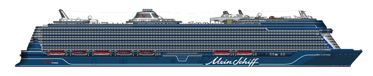 Mein Schiff Relax illustration