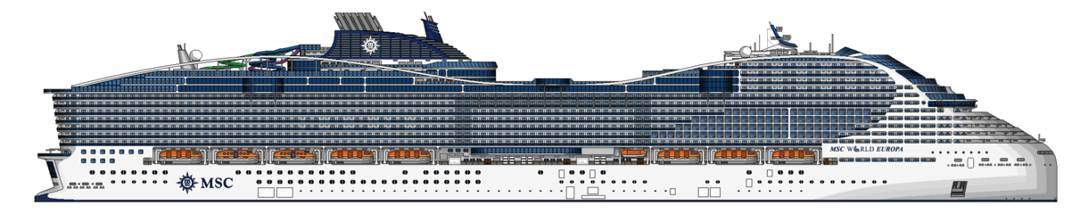 MSC World Europa illustration