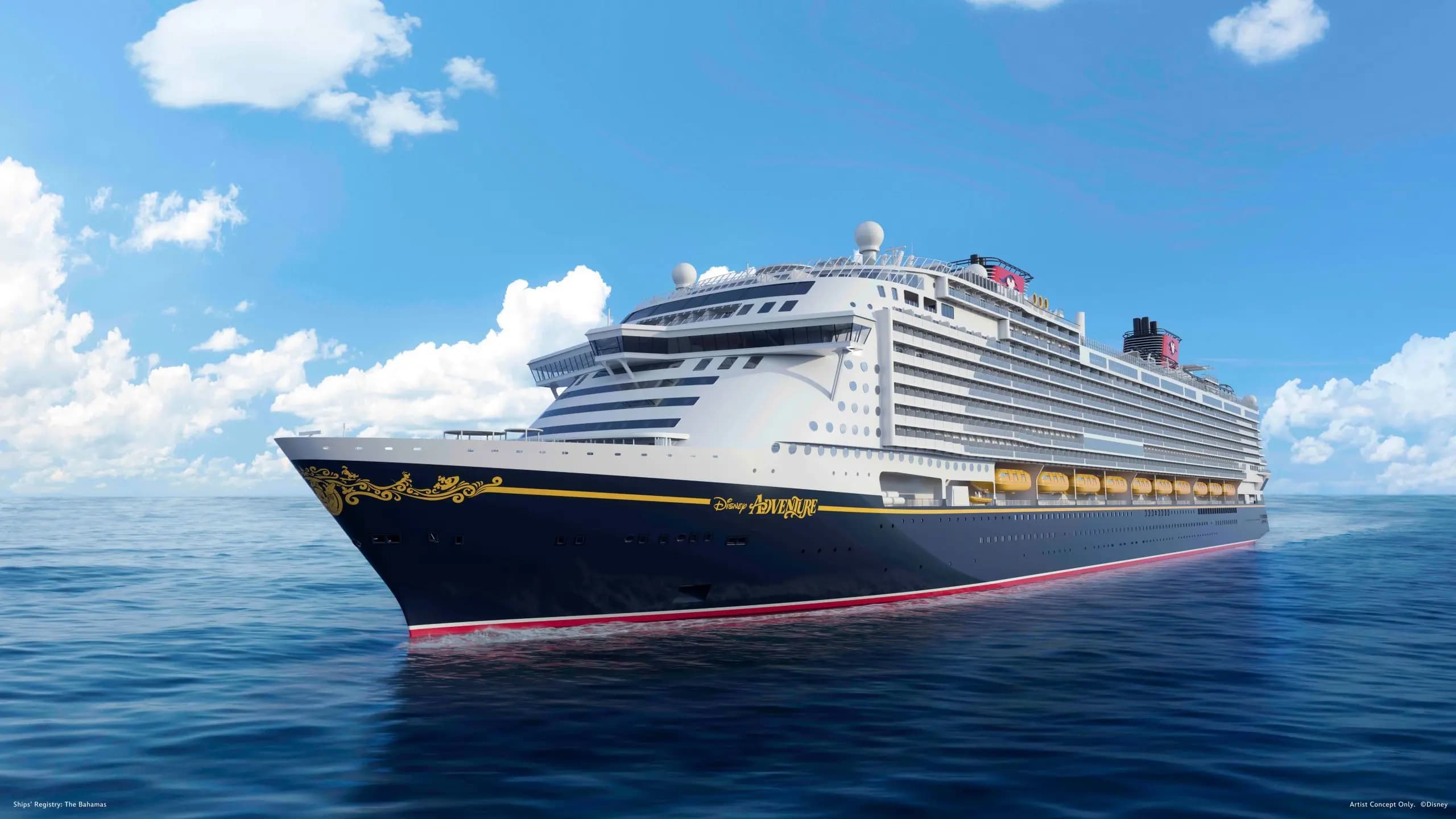 Disney Adventure cruise ship