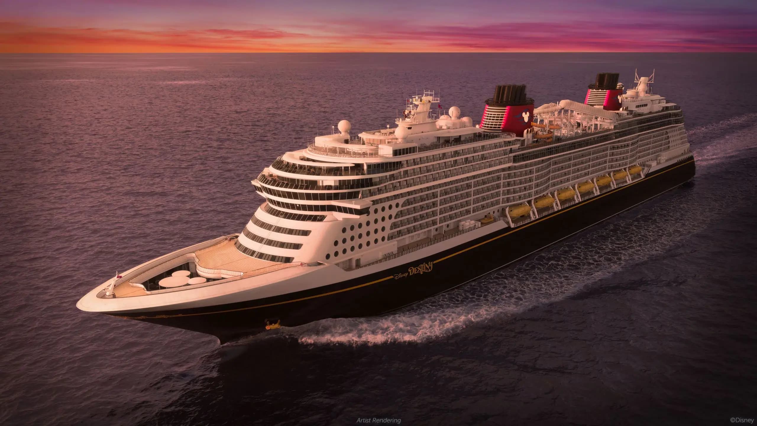 Disney Destiny cruise ship