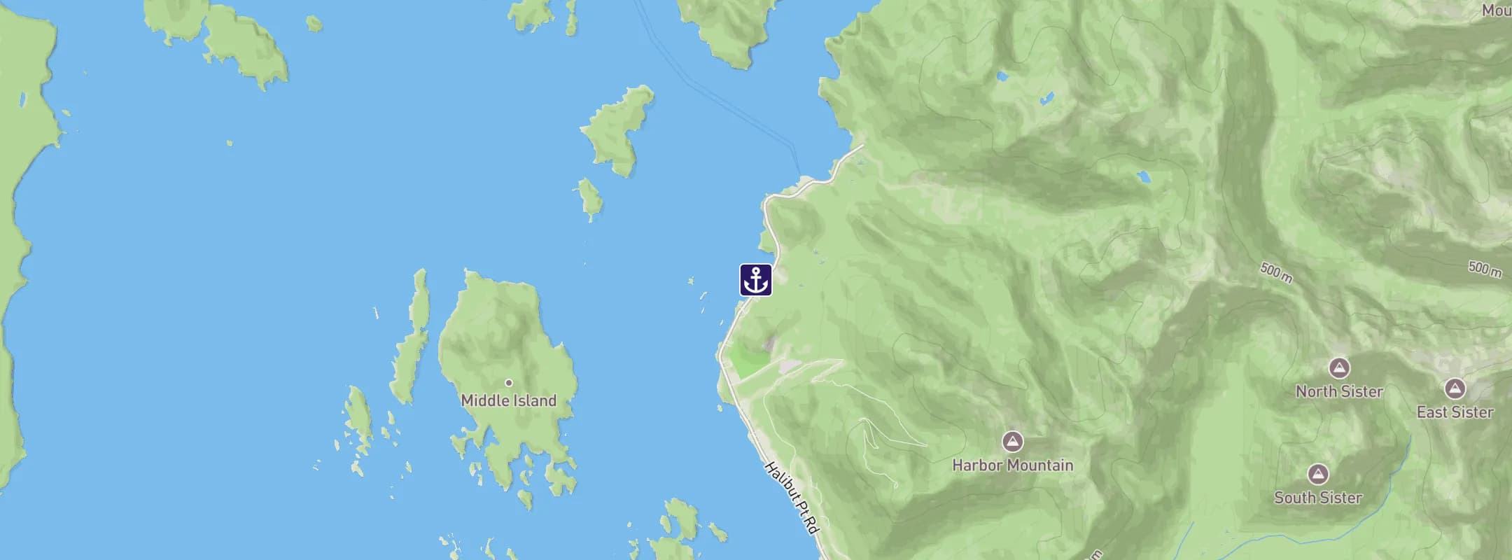 Map of Sitka