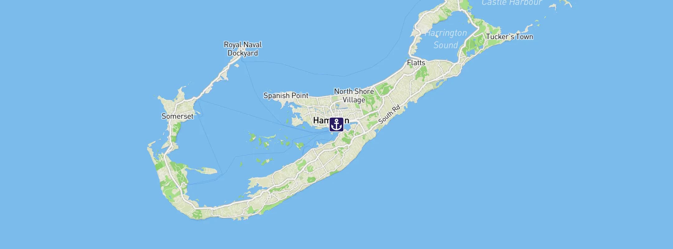 Map of Hamilton